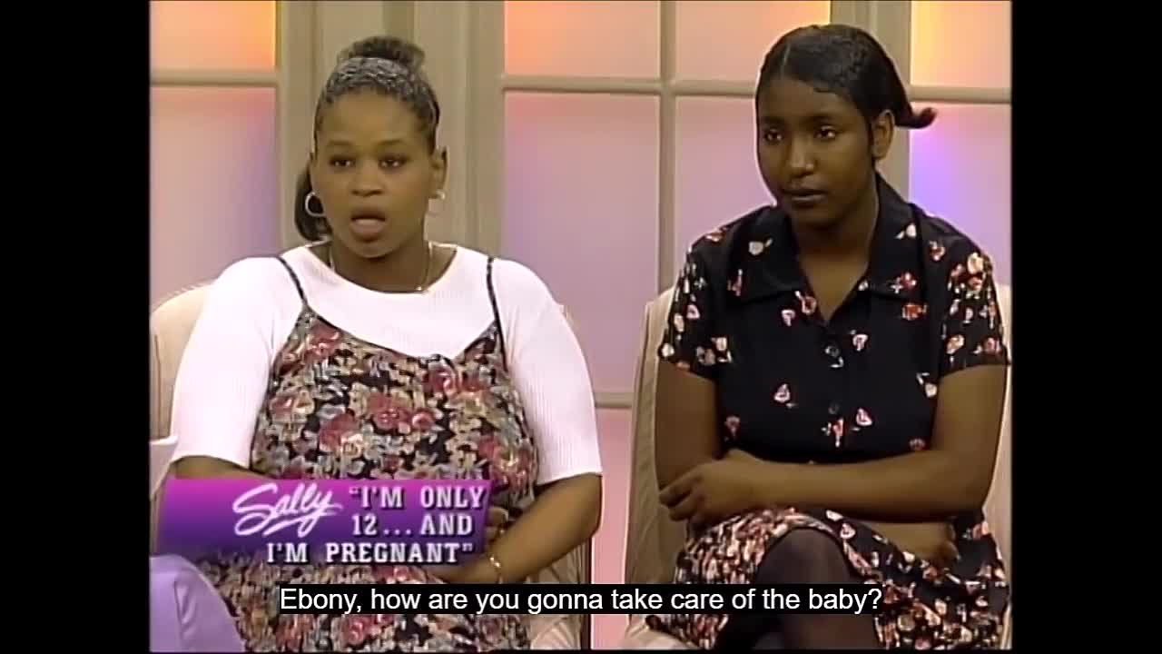 I'm Only 12, And I'm Pregnant -Sally Jessy Raphael