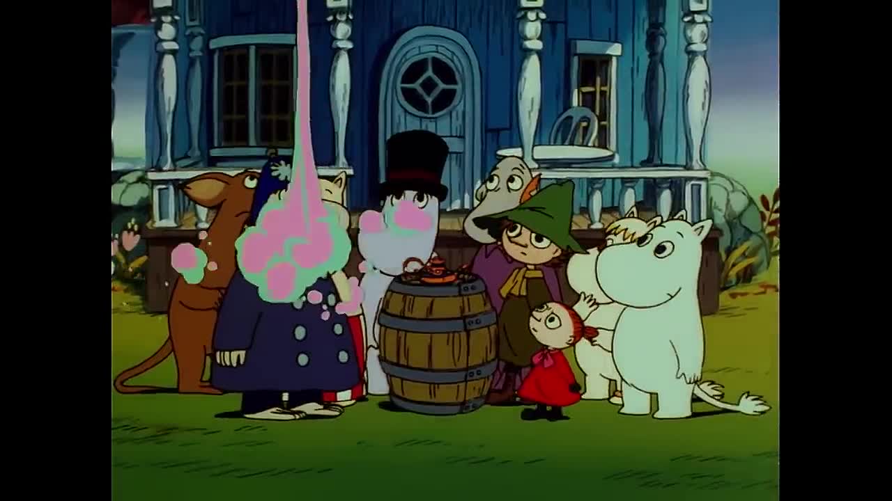 The Moomins E33 -The Spirit in the Lamp