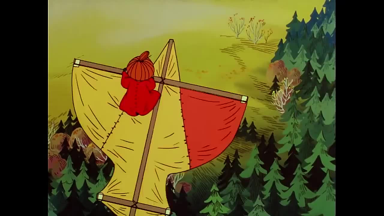 The Moomins E34 -Kite