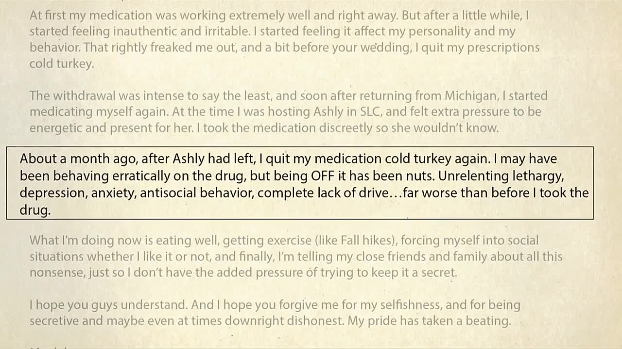 Looking for David -Truth, Lies and Opioids