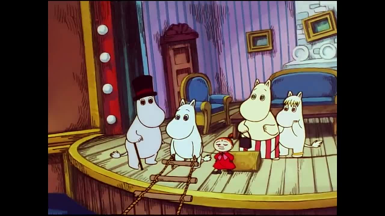 The Moomins E28 -The Floating Theatre
