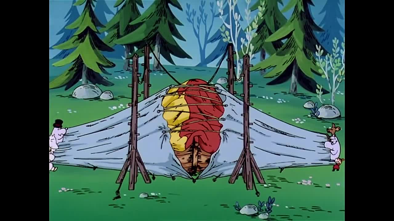 ⁣The Moomins E77 -The Great Race