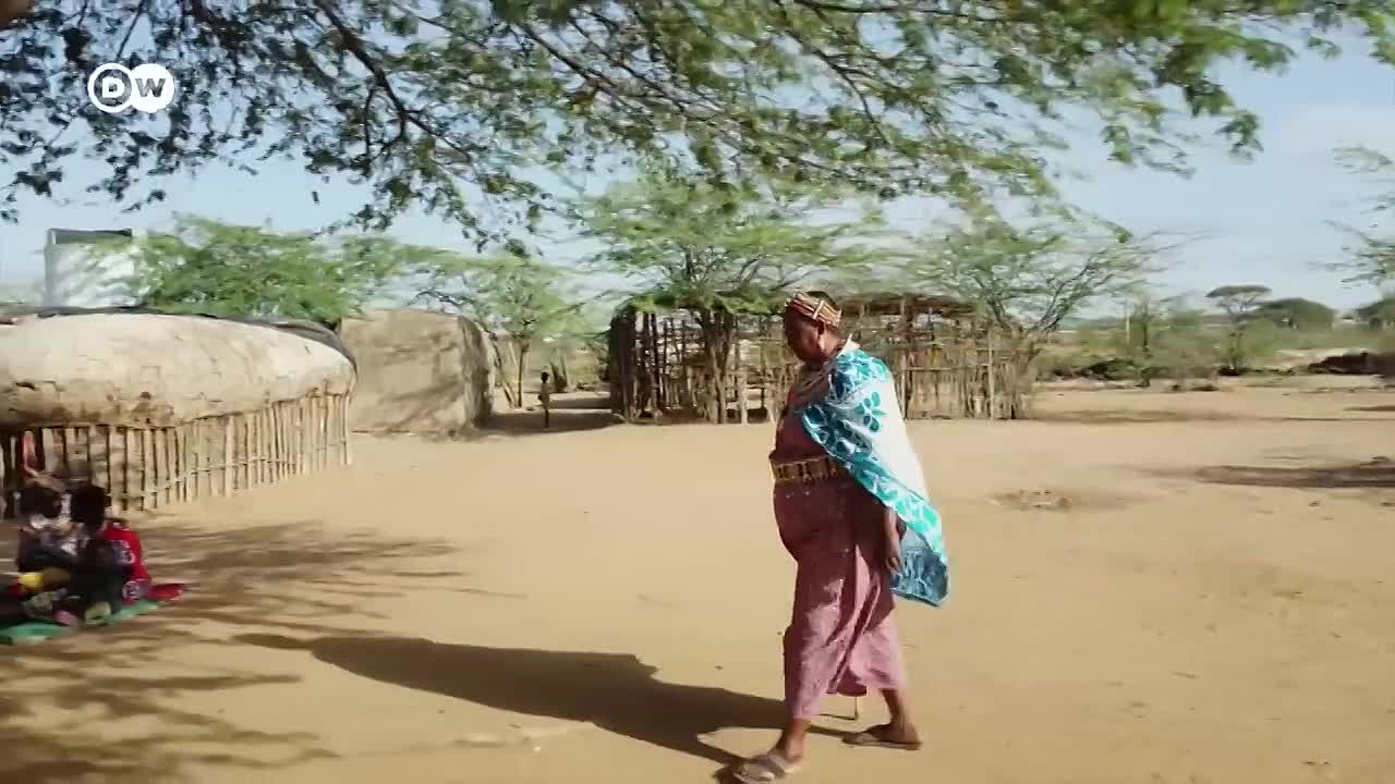 A Kenyan village where men are banned