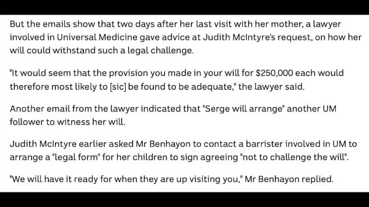 ⁣The Disturbing Universal Medicine Cult