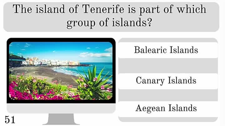 ⁣World Geography Quiz - 100 Questions