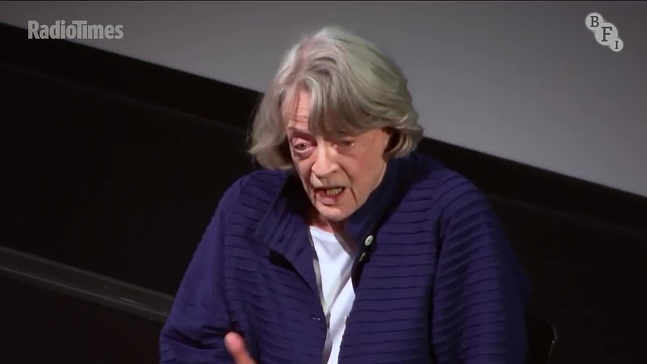 ⁣In conversation with Maggie Smith