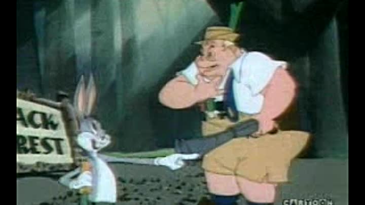 ⁣Banned Cartoons - Bugs Bunny - Herr Meets Hare (banned as of