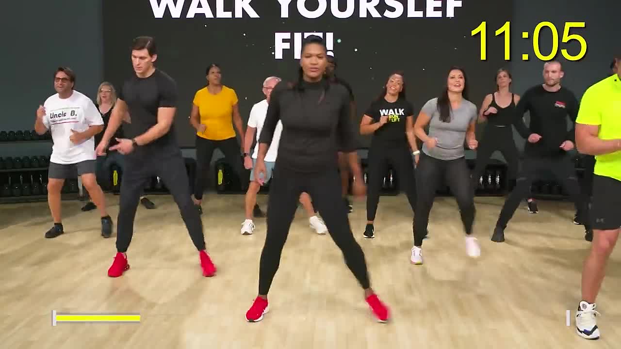 ⁣Walking Exercise with The Super Coaches