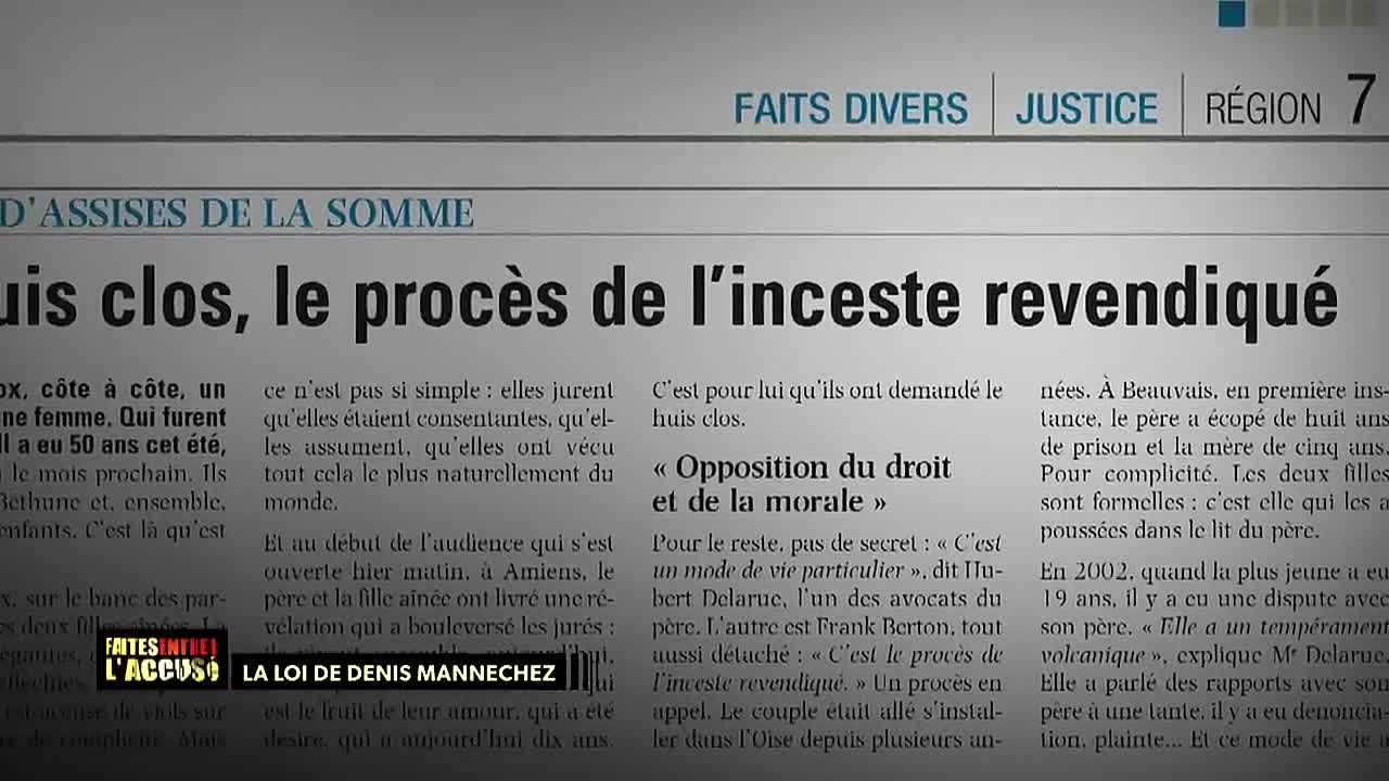 Faites entrer l'Accusé -La Loi de Denis Mannechez