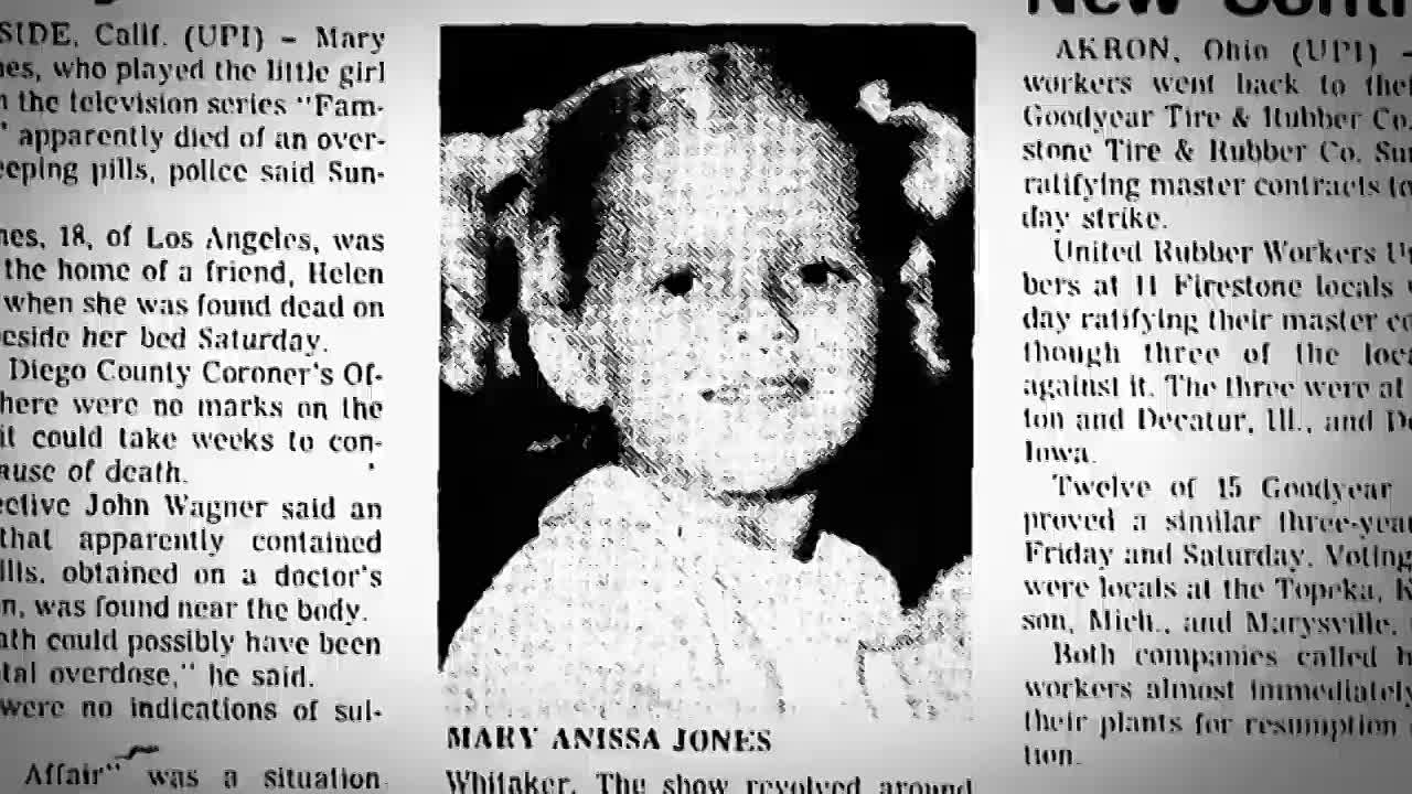Anissa Jones -The Tragic Last Hours Of A Child Star
