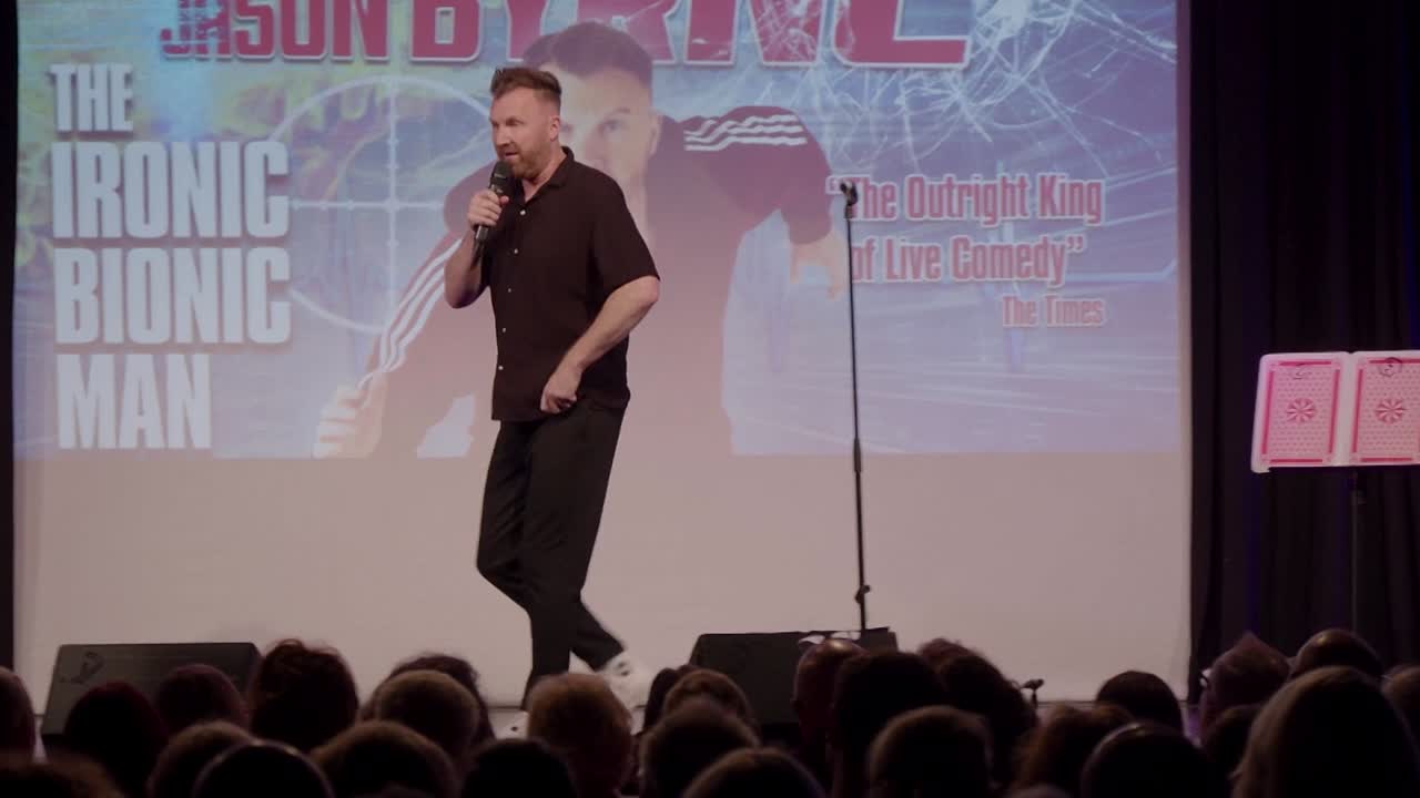 ⁣Jason Byrne Ironic Bionic Man 2024 1080p WEBRip x264 AAC-