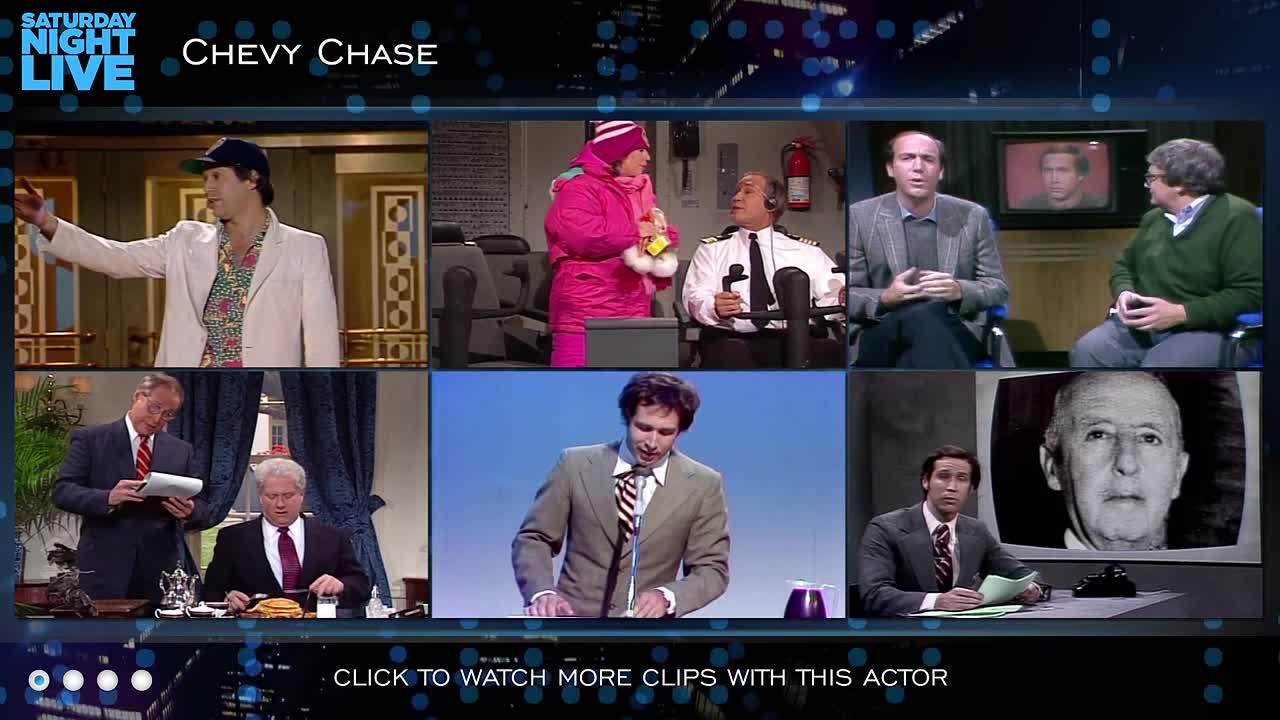 Christmas Eve at the White House - Chevy Chase