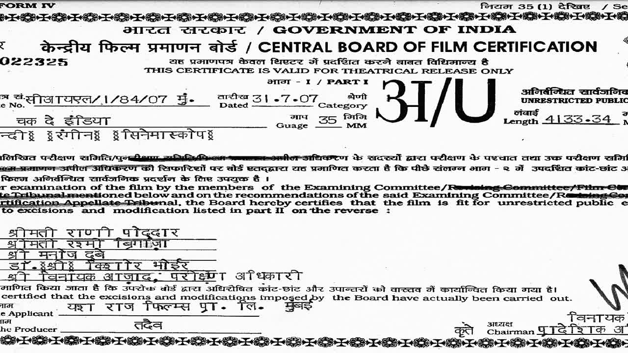 ⁣Chak De India 2007 HINDI HC ENG SUBS 1080p BluRay x264 AAC5 1-