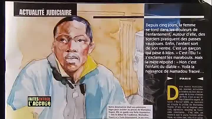⁣Faites entrer l'accusé -Mamadou Traoré, le tueur aux mains nues