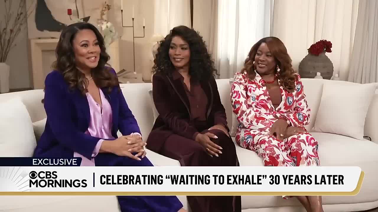 Waiting to Exhale stars look back at iconic film and honor Whitney Houston She'd be proud -CBS Morni