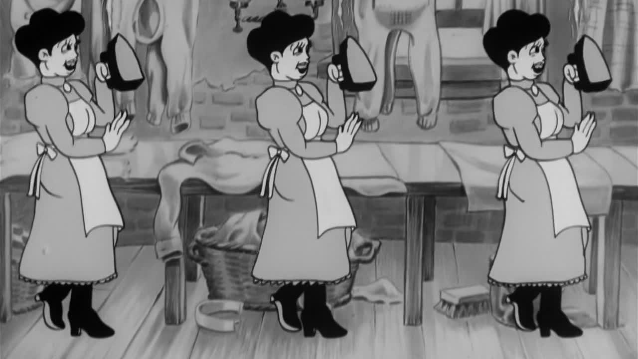 ⁣0084 - The Girl at the Ironing Board (Web)