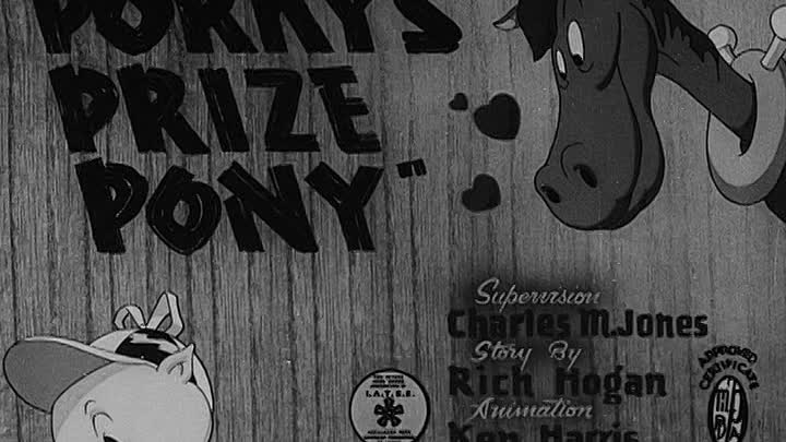⁣0330 - Porky's Prize Pony (DVD)